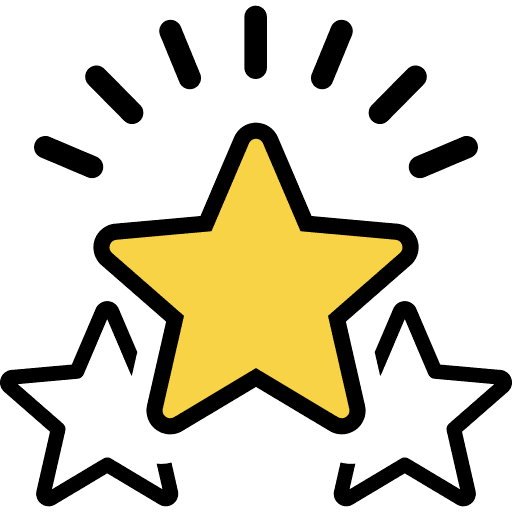 Customer rating graphic